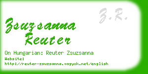 zsuzsanna reuter business card